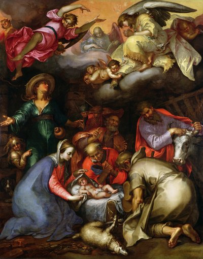 Adoration des bergers, 1612 - Abraham Bloemaert